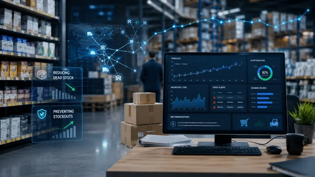 Predicție cerere și optimizare stocuri cu machine learning: cum funcționează pentru un IMM din România