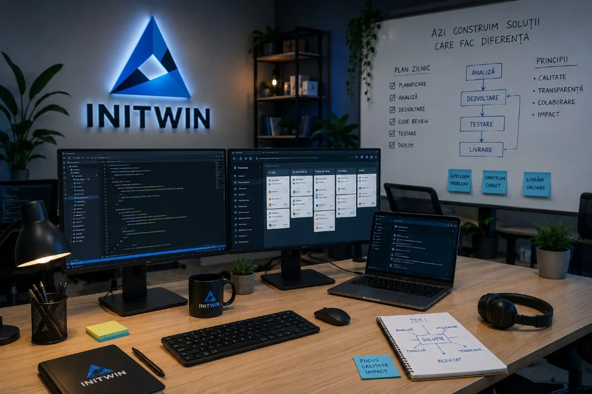 Cum arată o zi din viața unui developer la INITWIN — interviu cu echipa